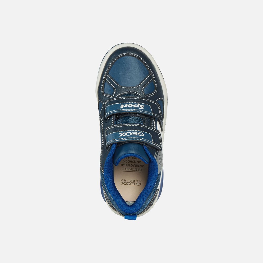 Geox Erkek Çocuk Spor Ayakkabı Lacivert - Inek - DYF-091754